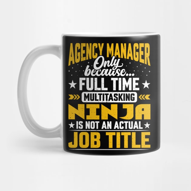 Agency Manager Job Title - Funny Agency Executive Director by Pizzan